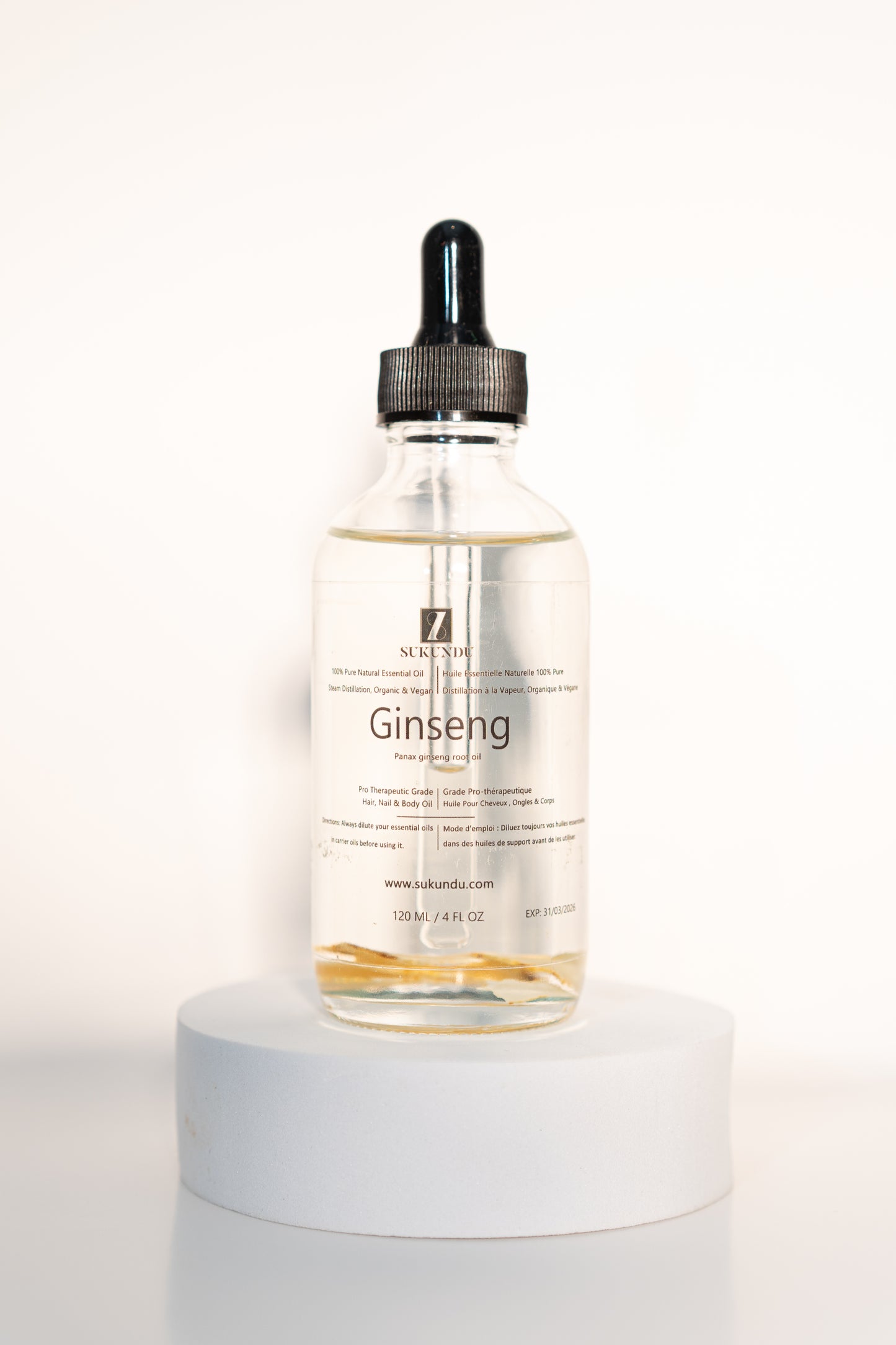 Ginseng essential oil